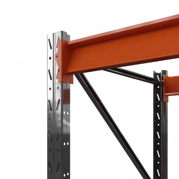 Стеллаж металлический ОПТИМА, 2500х1530х785 мм. Ярусы: 3 шт. без настила HV Market