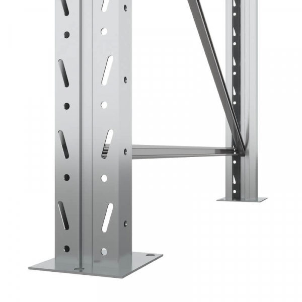 Стеллаж металлический паллетный 2000х1800х1100 мм (85.1.5). Ярусы: пол+1 HV Market