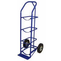 Тележка для перевозки 4-х баллонов с водой ВД 4 г/п 95 кг.колеса литые 250 мм. HV Market