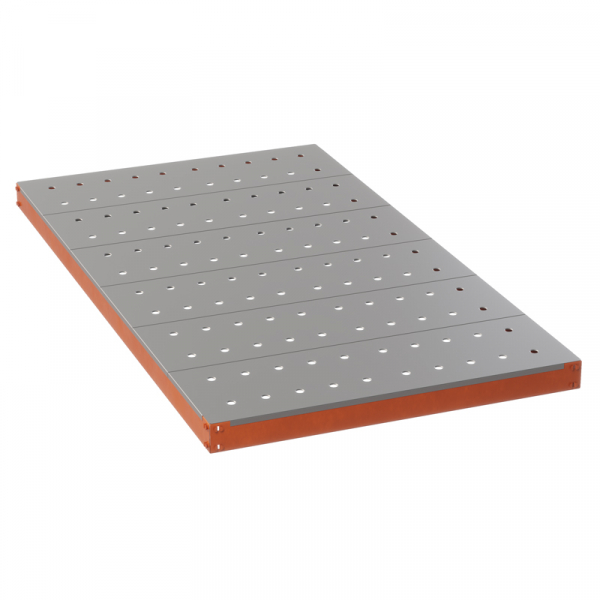 Ярус стеллажа Профи Т, металлический перфорированный настил (1845х1005 мм)