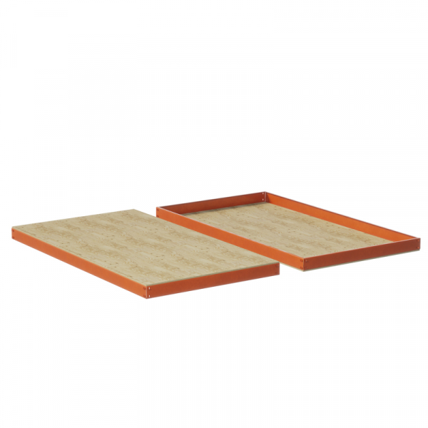 Ярус стеллажа Профи Т, фанерный настил (1540х655 мм) HV Market