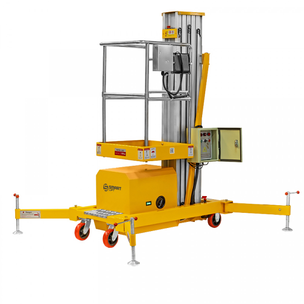 Подъемник мачтовый несамоходный GTWY 8-100 (T) (220В; 125 кг; 8 м) SMARTLIFT