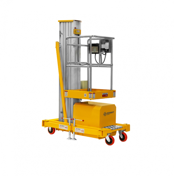 Подъемник мачтовый несамоходный GTWY 8-100 (T) (220В; 125 кг; 8 м) SMARTLIFT