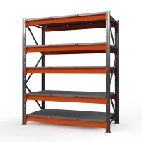 Стеллаж металлический ОПТИМА, 3500х1530х785 мм. Полки: 5 шт. метал. HV Market