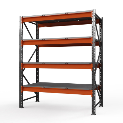 Стеллаж металлический ОПТИМА, 3500х1250х785 мм. Полки: 4 шт. метал. HV Market