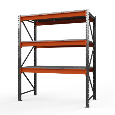 Стеллаж металлический ОПТИМА, 3500х1530х785 мм. Полки: 3 шт. метал. HV Market