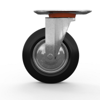 SC125 колесо пром.поворотное (11125,  д-125) ч.р. HV Market