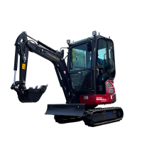 Мини-экскаватор QUADTRAC E22U PRO (2.2т, кабина, A/C, квикаплер, бур, 3 ковша, кондиционер) HV Market