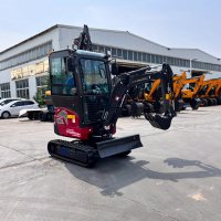 Мини-экскаватор QUADTRAC E22U PRO (2.2т, кабина, A/C, квикаплер, бур, 3 ковша, кондиционер) HV Market