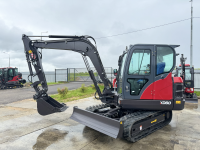 Мини-экскаватор QUADTRAC EX60 (6 т, кабина, А/С, квикаплер, поворотная стрела) HV Market