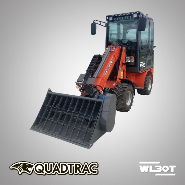 Мини-погрузчик QUADTRAC WL30T (600 кг, телескопическая стрела 3500 мм)