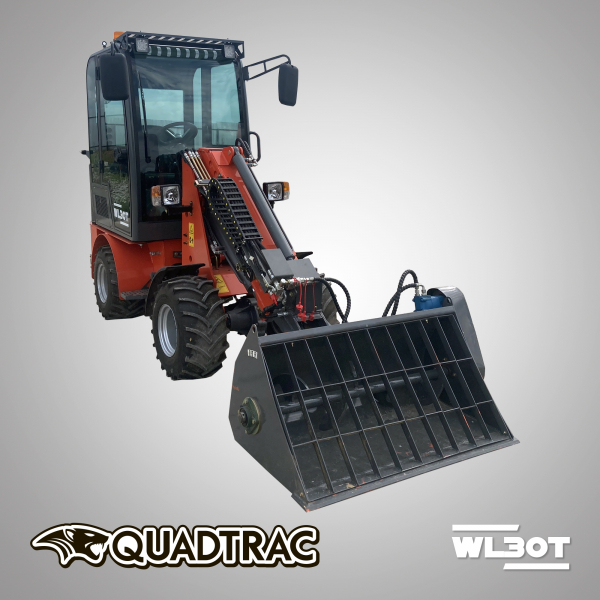 Мини-погрузчик QUADTRAC WL30T (600 кг, телескопическая стрела 3500 мм)