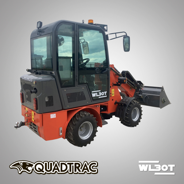 Мини-погрузчик QUADTRAC WL30T (600 кг, телескопическая стрела 3500 мм)