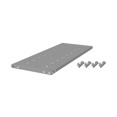 Полка ТСУ 1500/600/300 перфорированная с кронштейнами, набор HV Market