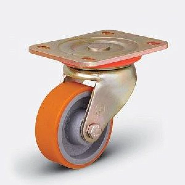 Колесо большегрузное полиуретановое ED01 VBP ⌀ 100 поворотное HV Market