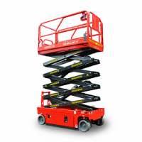 Самоходный ножничный подъемник QXE 12320H OXLIFT 10000 мм 320 кг HV Market