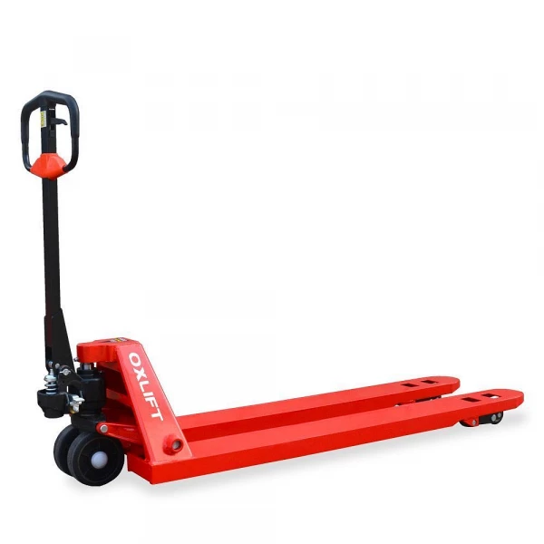 Ручная гидравлическая тележка длинновильная OXLIFT OX50-L1500 1500 мм 5000 кг HV Market