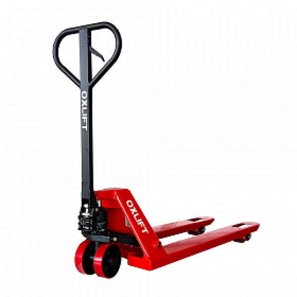 Ручная гидравлическая тележка OXLIFT OX25-1X 2500 кг