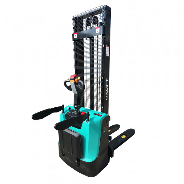 Самоходный штабелер OXLIFT BX20EL 3600 мм 2000 кг Li-ion с платформой для оператора HV Market