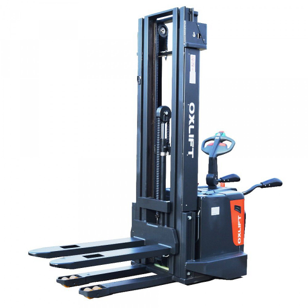 Самоходный штабелер с платформой оператора OXLIFT Premium PS 1555 1500 кг 5.5 м FFL HV Market