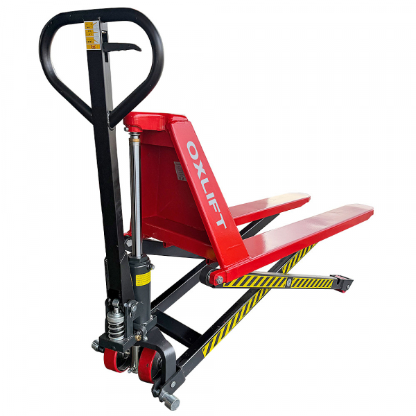Ручная гидравлическая тележка с ножничным подъемом OXLIFT OXH15 800 мм 1500 кг HV Market