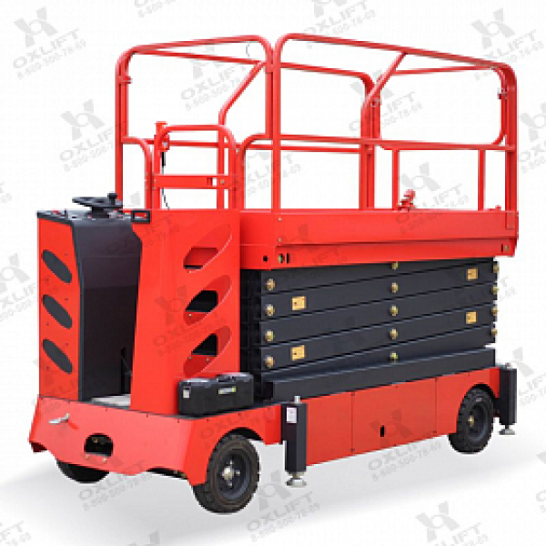 Самоходный ножничный подъемник QZ-050-090 WD OXLIFT 9000 мм 500 кг HV Market