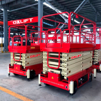 Ножничный подъемник QX-050-140 OXLIFT 14000 мм 500 кг HV Market