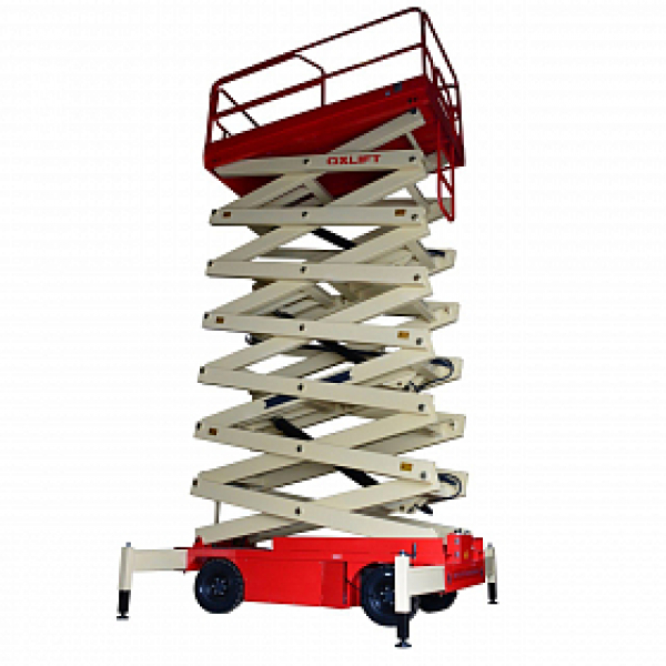 Несамоходный ножничный подъемник QX-030-075 OXLIFT 7500 мм 300 кг