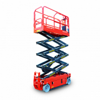 Самоходный ножничный подъемник QXE 10320H OXLIFT 8000 мм 320 кг HV Market