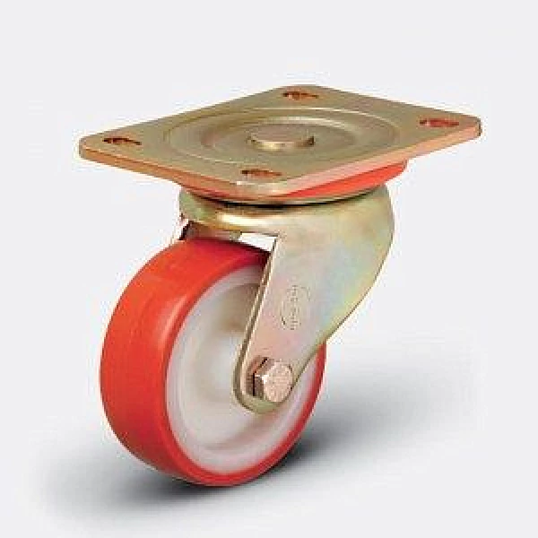 Колесо большегрузное полиуретановое поворотное ED01 ZBP ⌀ 100 HV Market