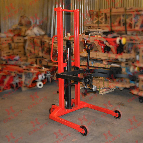 Тележка-Штабелер для кантовки бочек HS-DT1435 оптима OXLIFT 1400 мм 350 кг HV Market