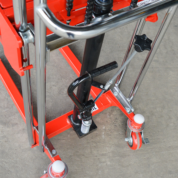 Ручной гидравлический штабелер с подъемной платформой OXLIFT HS4015 1500 мм 400 кг