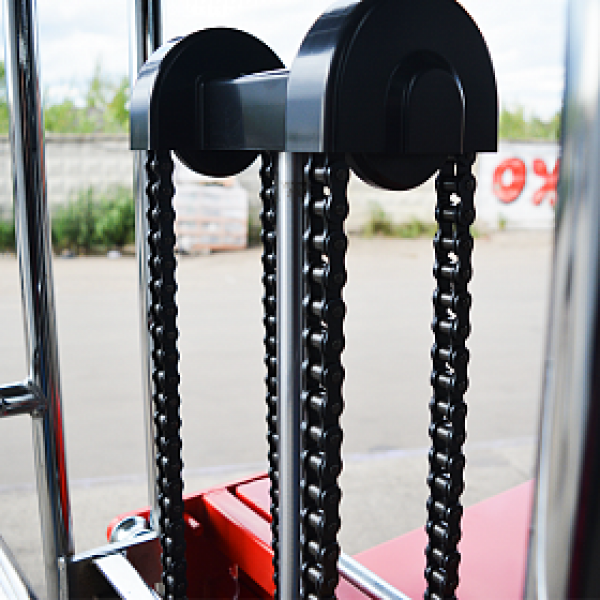 Ручной гидравлический штабелер с подъемной платформой OXLIFT HS4015 1500 мм 400 кг