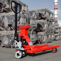 Ручная гидравлическая тележка с весами OXLIFT OX25V 2500 кг HV Market