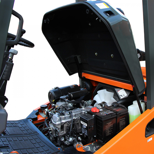 Дизельный погрузчик CPCD18-WS5K2 с японским двигателем и тремя линиями гидравлики
