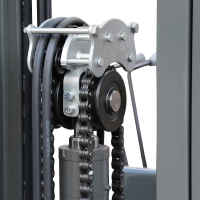 Электрический вилочный погрузчик CPD18-HC2 с тремя линиями гидравлики HV Market