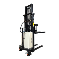 Электрический штабелер PROLIFT M2 SPN 1535 с раздвижными вилами HV Market