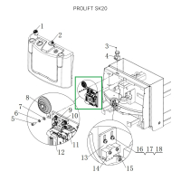 Контроллер Сurtis для штабелеров SDR 1-1,2 т, для тележек SD15 HV Market