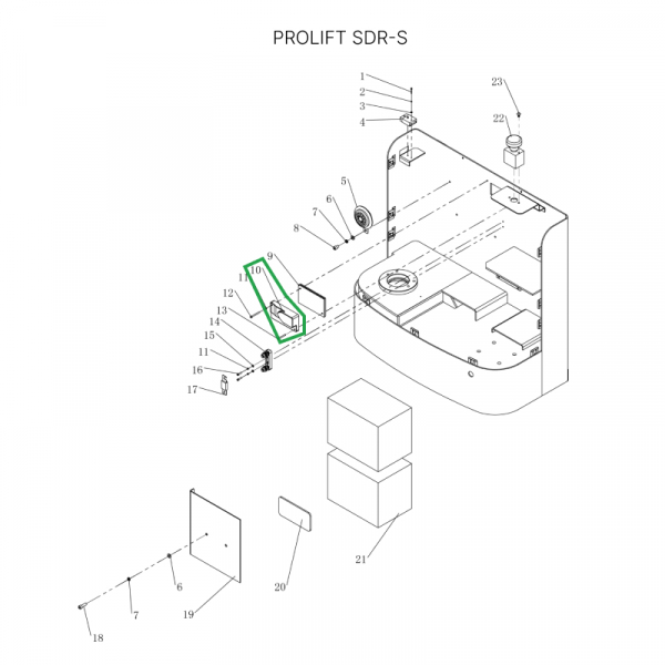 Контроллер для штабелеров SDR-S HV Market