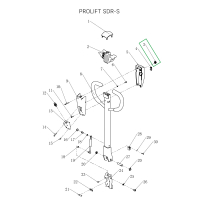 Кнопки подъема-опускания вил для штабелеров SDR-S HV Market