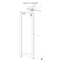 Ролик боковой цепи для штабелеров SDR 1533/1536/1545S/1645/1656/2036/2045, SDK HV Market