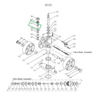 Шток нагнетательный для гидравлических тележек JC20 HV Market