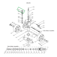 Крышка пружины для гидравлических тележек AC25 HV Market