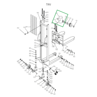 Крестовина  гидроузла в сборе для TRV1025 HV Market