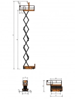 Ножничный подъемник Skyboom SSL-10HD HV Market