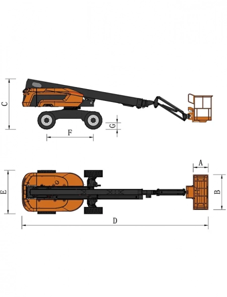 Телескопический подъемник Skyboom GTBZ-26J (2023) HV Market
