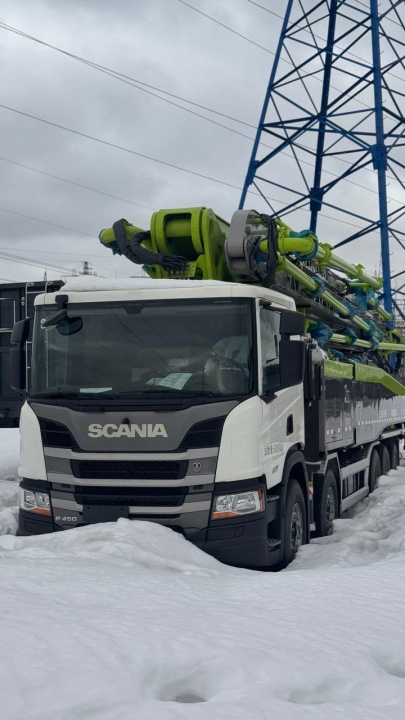Автобетононасосы Бетононасос ZOOMLION_67X_6RZ_RU, Scania P450
