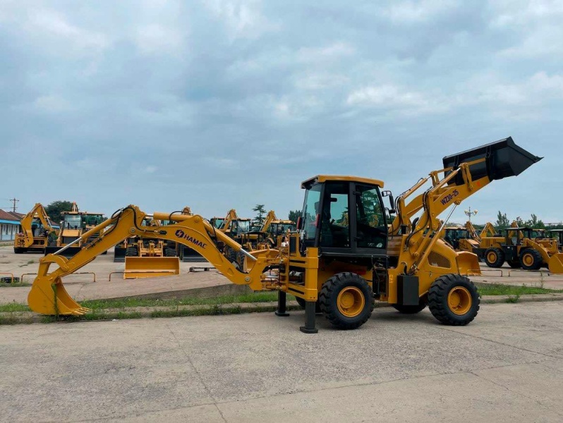 Экскаватор-погрузчик МТК WZ30-25