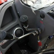 Фронтальный погрузчик МТК 300 с удлиненной стрелой HV Market