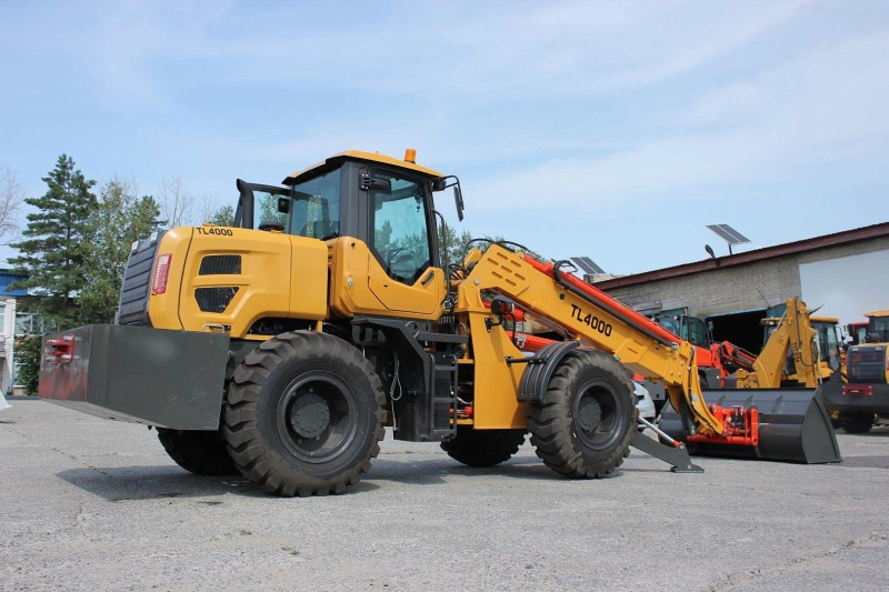 Телескопический погрузчик MTK TL4000 с аутригерами